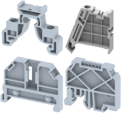 End Clamps Terminal Block Accessories Supplier in India